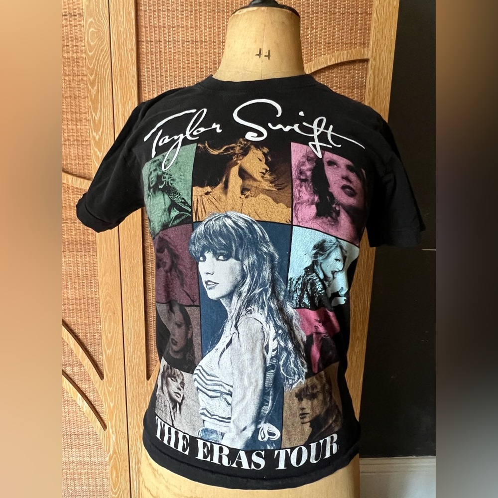 Taylor Swift Eras Tour Graphic Black T-Shirt